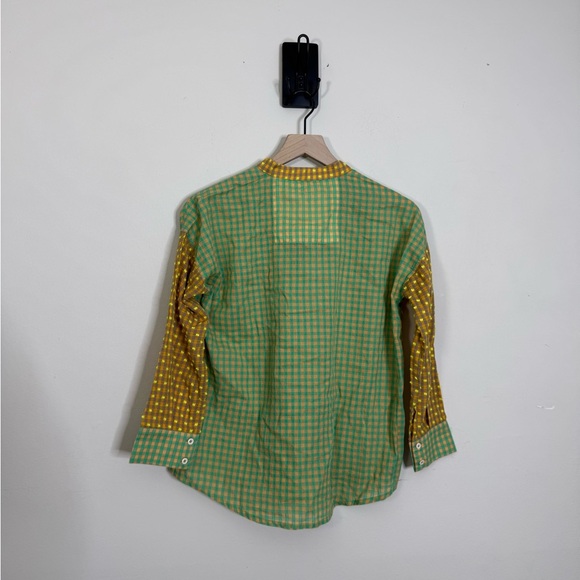 Ace & Jig Lizzie Top Cotton Pullover In Cantaloupe Mixed Print NWT - Picture 10 of 11